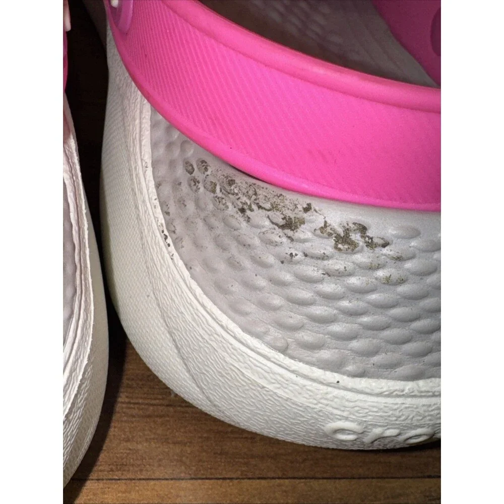 Pink Crocs LiteRide Clogs Sz 8 Women 6 Men
